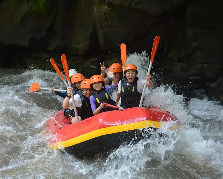 bali ayung rafting