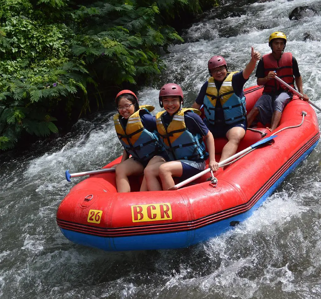 telaga waja bali rafting